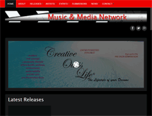Tablet Screenshot of musicandmedianetwork.com